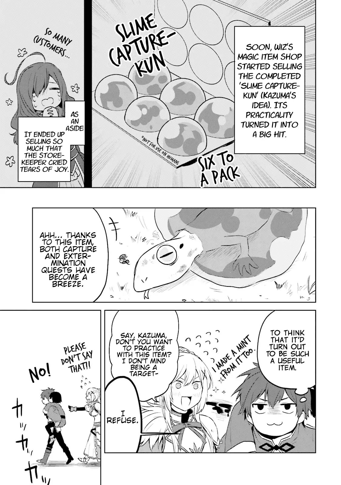 Kono Subarashii Sekai Ni Nichijou Wo! - Vol.2 Chapter 14: New Products In This Everyday Life!