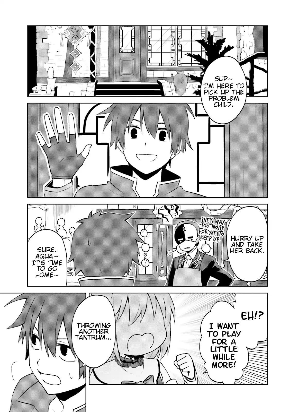 Kono Subarashii Sekai Ni Nichijou Wo! - Vol.2 Chapter 17: A Small Person In This Everyday Life!