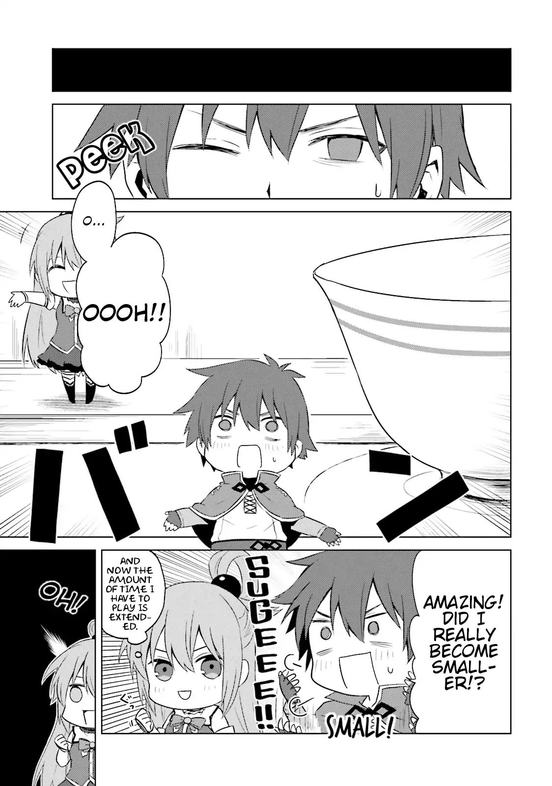 Kono Subarashii Sekai Ni Nichijou Wo! - Vol.2 Chapter 17: A Small Person In This Everyday Life!