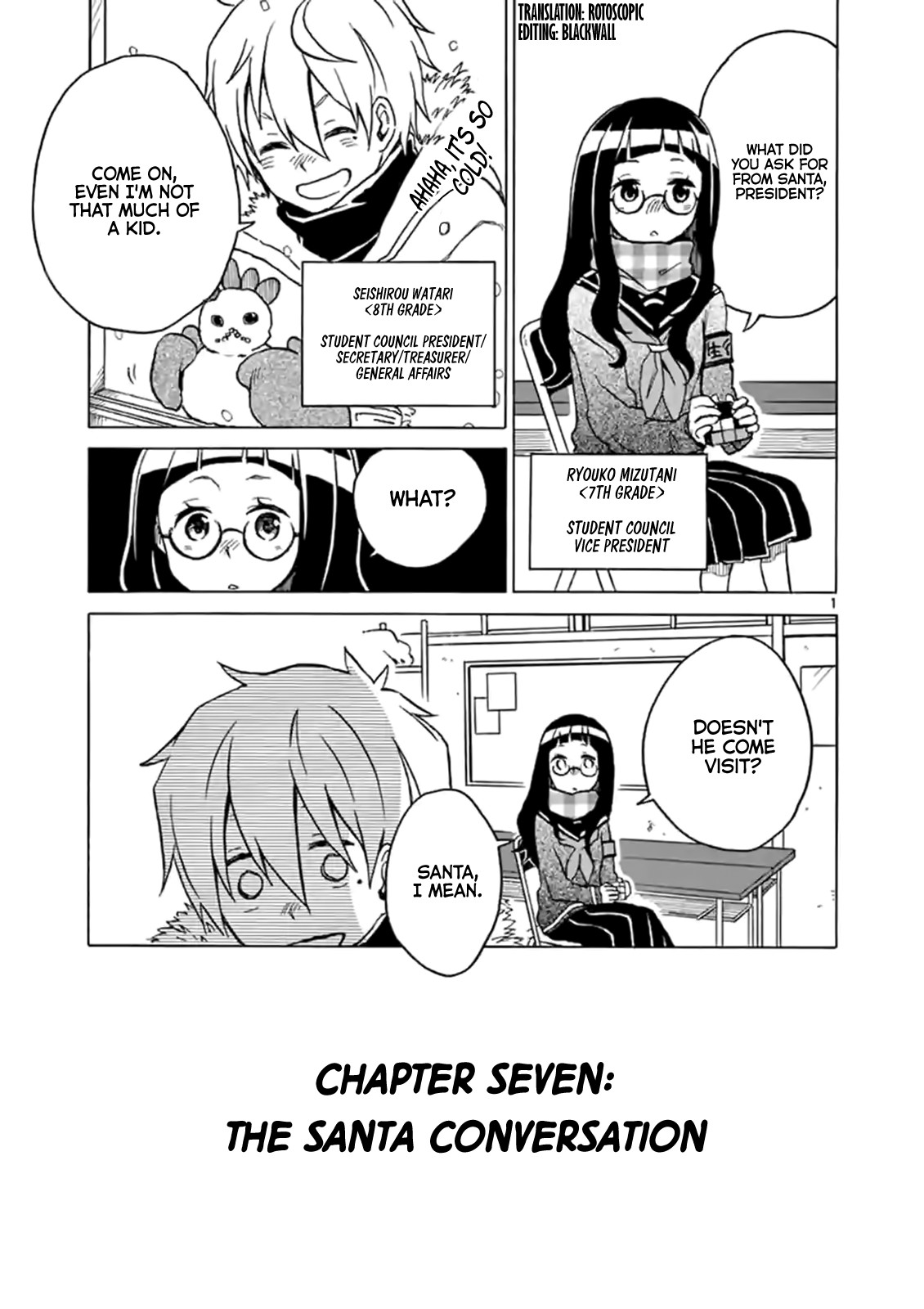 Student Council For Two - Chapter 7: The Santa Conversation