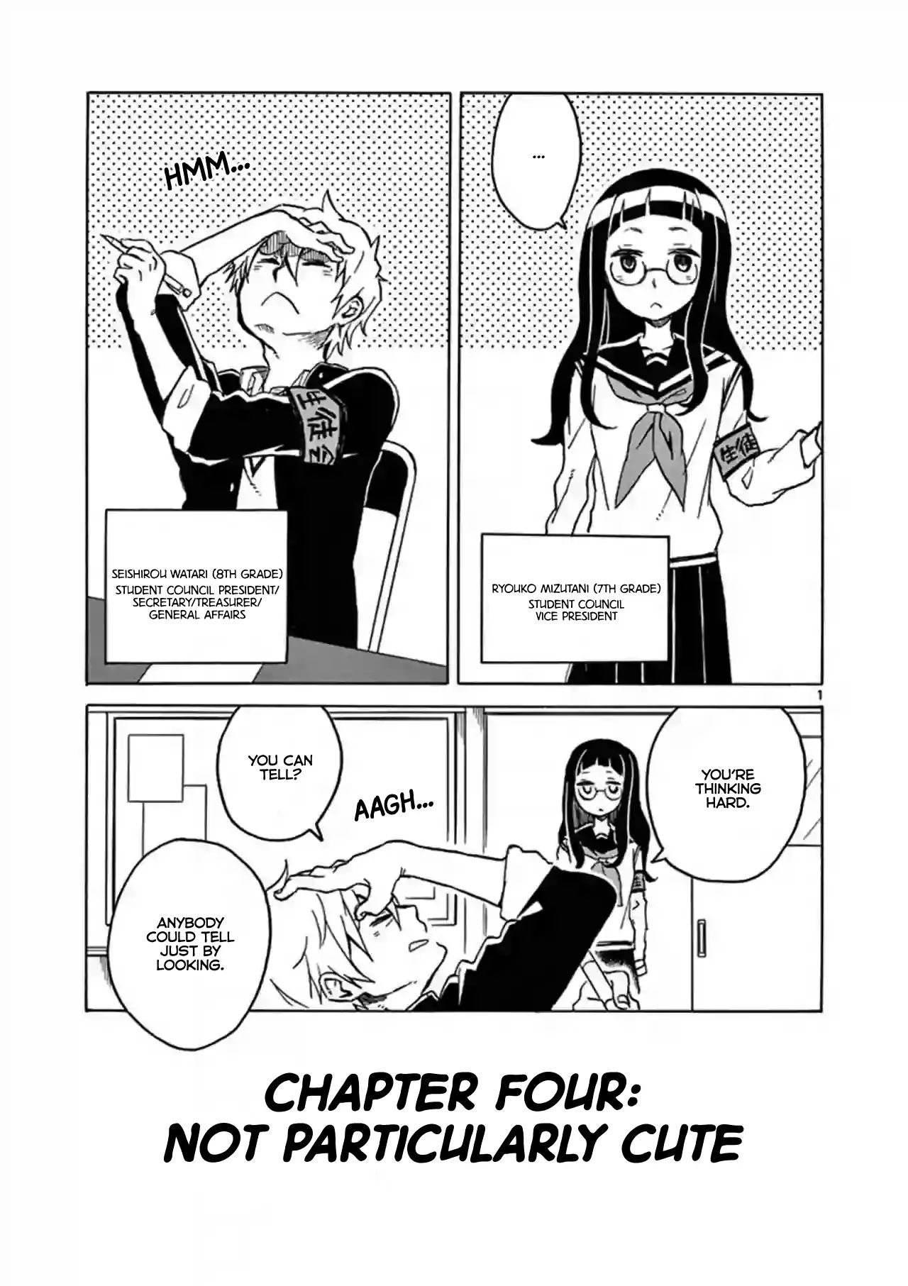 Student Council For Two - Chapter 4: Not Particularly Cute