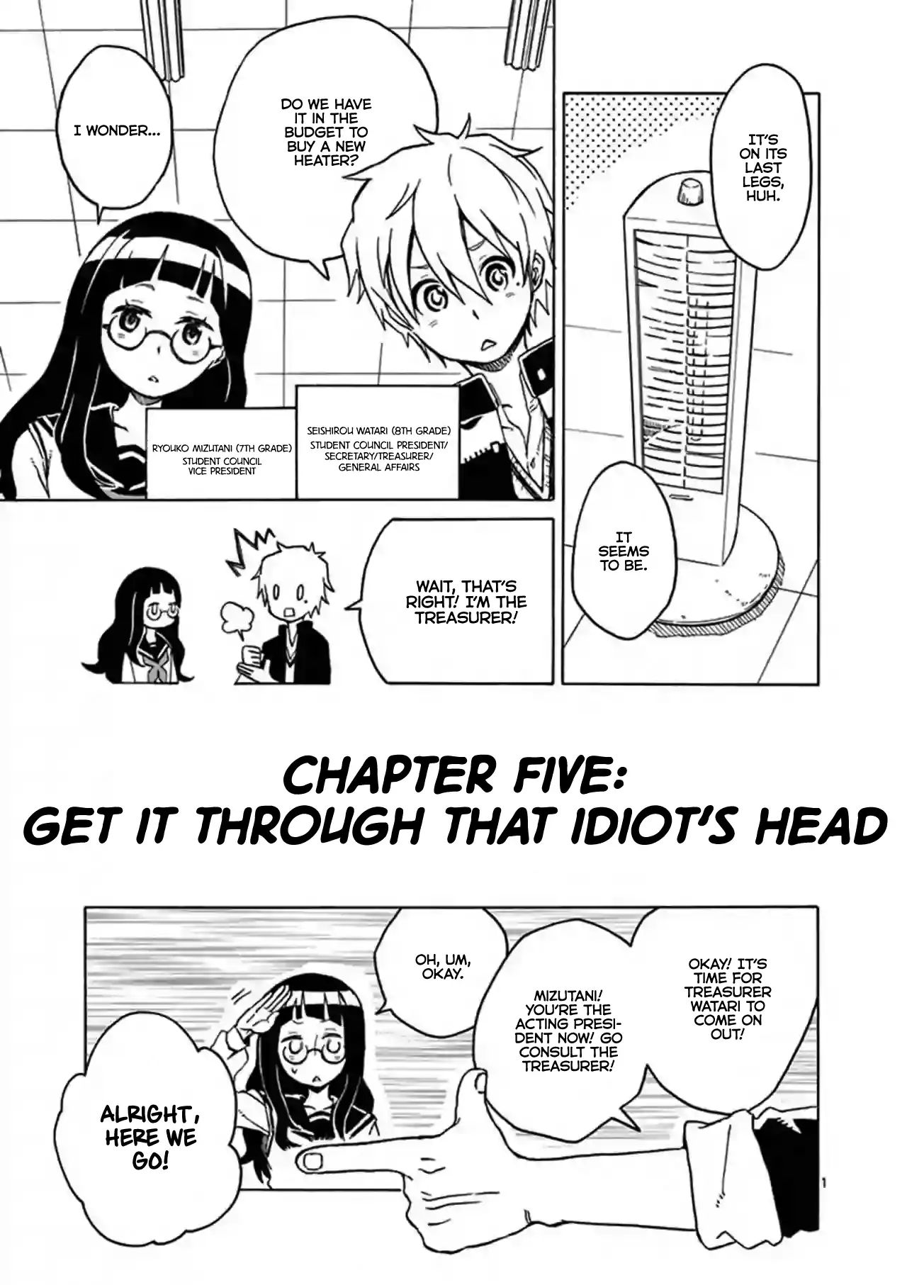 Student Council For Two - Chapter 5: Get It Through That Idiot's Head