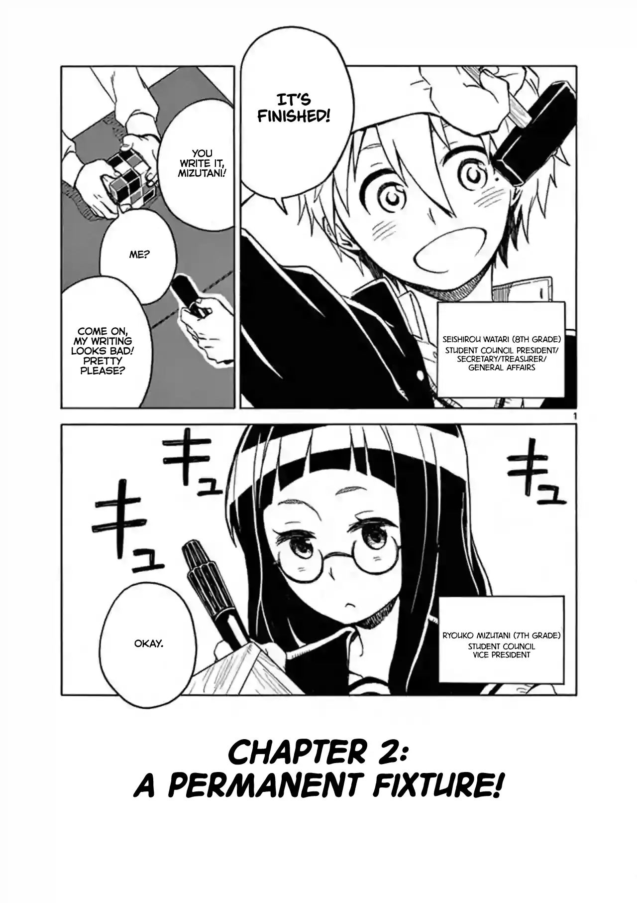 Student Council For Two - Chapter 2: A Permanent Fixture!