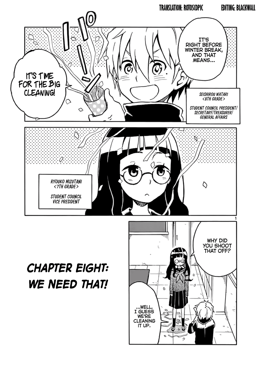 Student Council For Two - Chapter 8: We Need That!