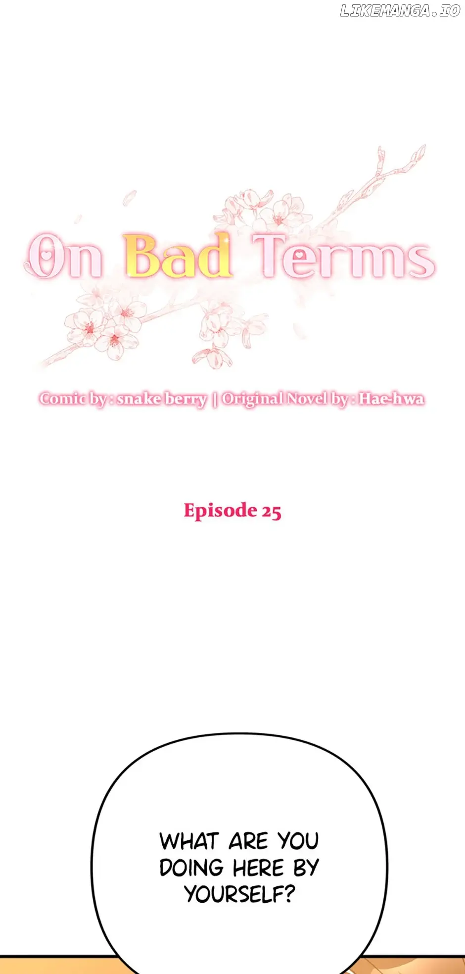 On Bad Terms - Chapter 25