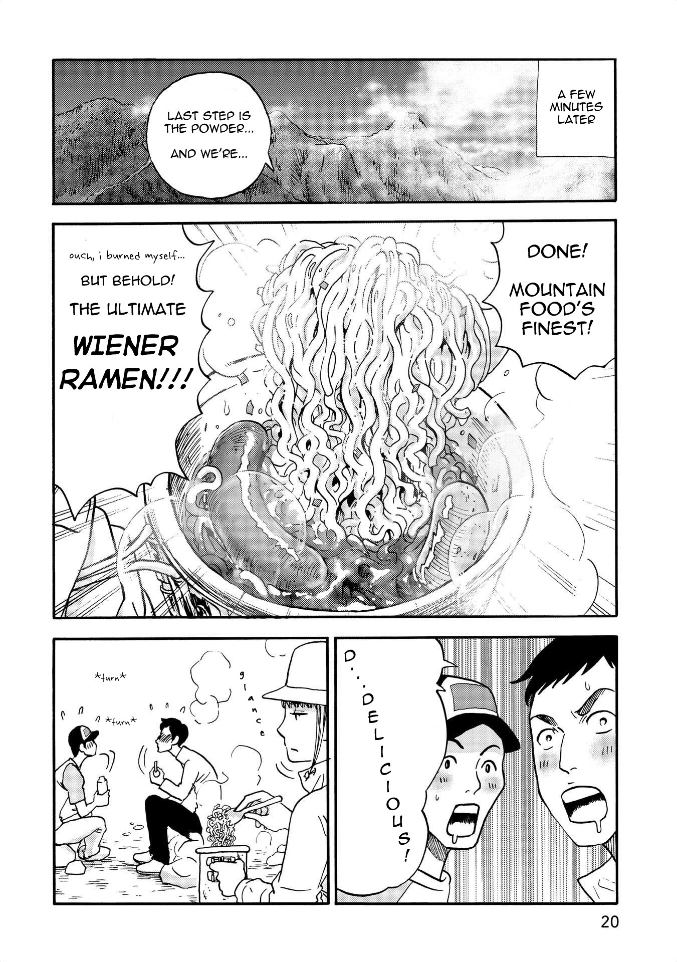 Yama To Shokuyoku To Watashi - Chapter 2: Coveted Wiener Ramen