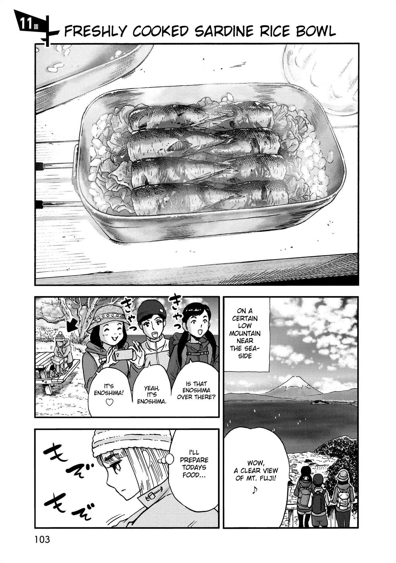 Yama To Shokuyoku To Watashi - Chapter 11: Freshly Cooked Sardine Rice Bowl