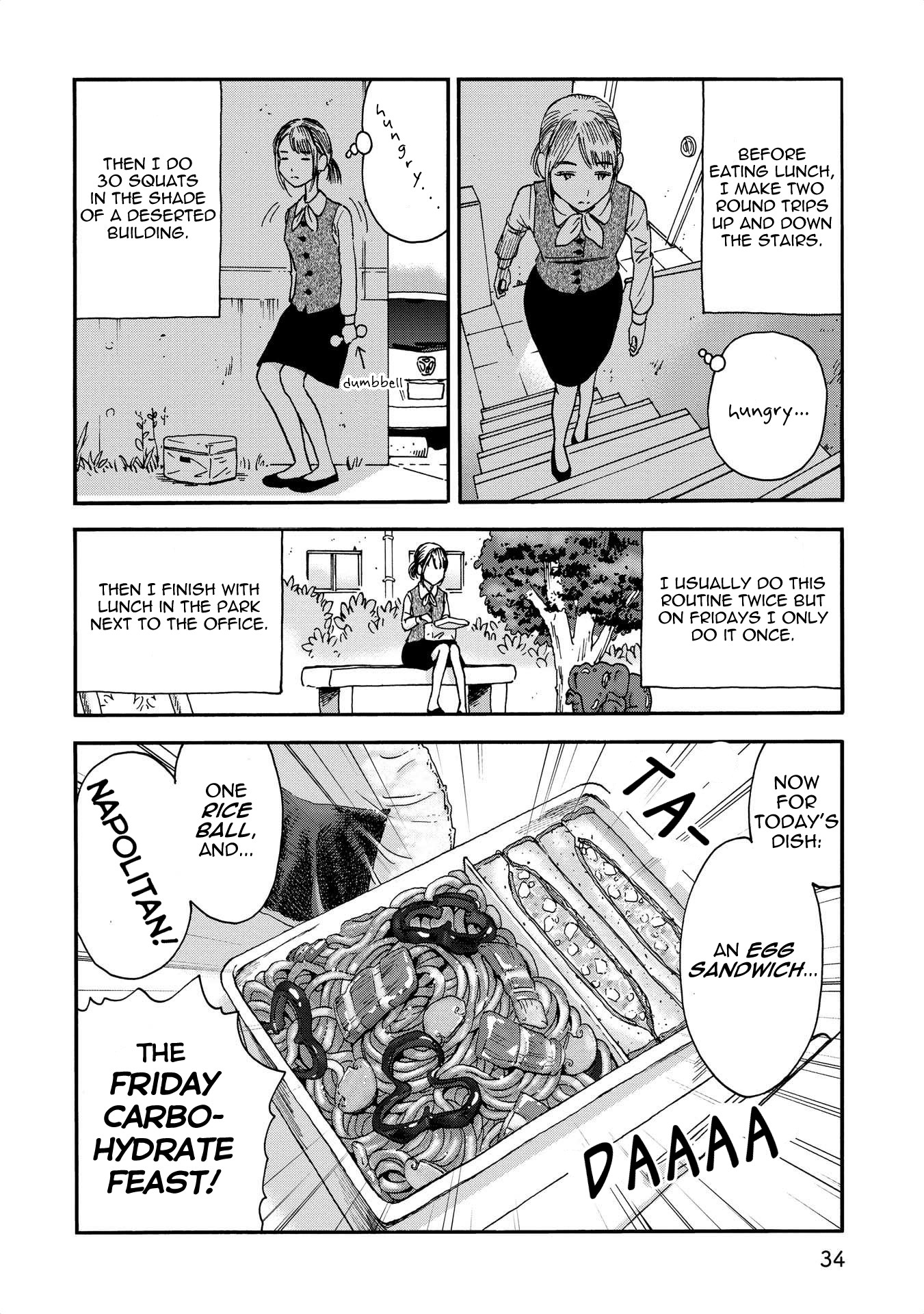 Yama To Shokuyoku To Watashi - Chapter 4: Corrupt Carb Loading