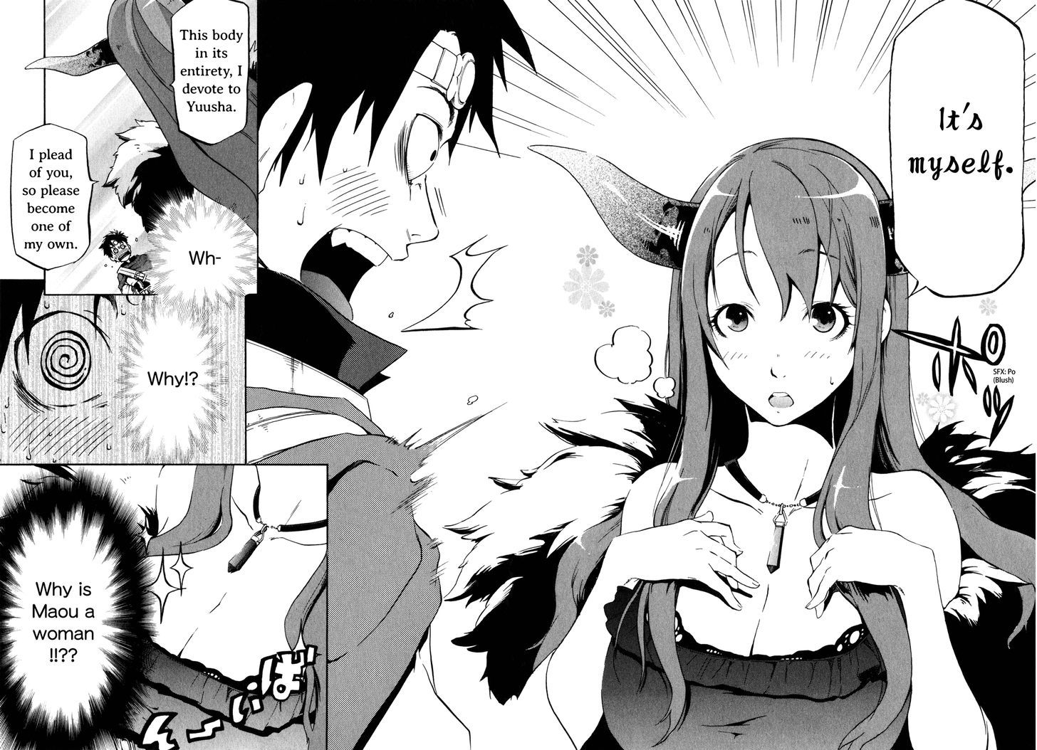 Maoyuu Maou Yuusha Gaiden - Madoromi No Onna Mahou Tsukai - Vol.1 Chapter 0 : Maou And Yuusha