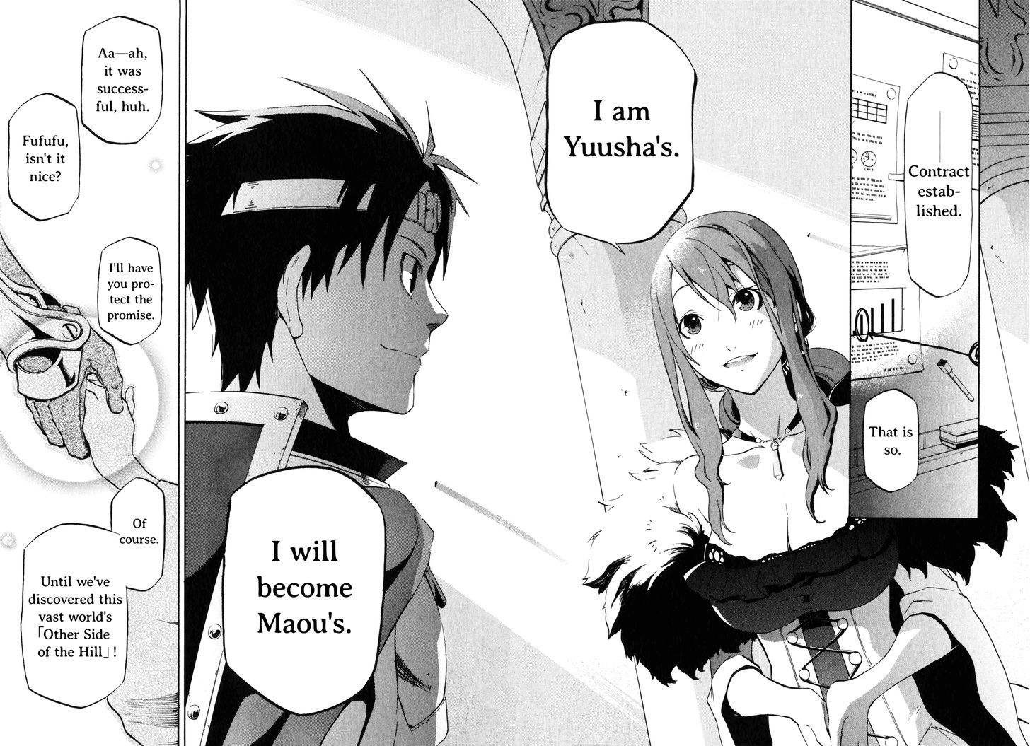 Maoyuu Maou Yuusha Gaiden - Madoromi No Onna Mahou Tsukai - Vol.1 Chapter 0 : Maou And Yuusha