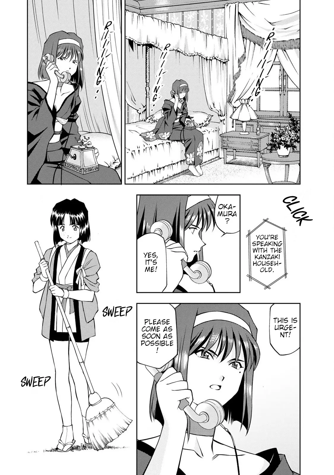 Sakura Taisen Part 2 - Vol.1 Chapter 4: The Daughter Of The Kanzaki Family