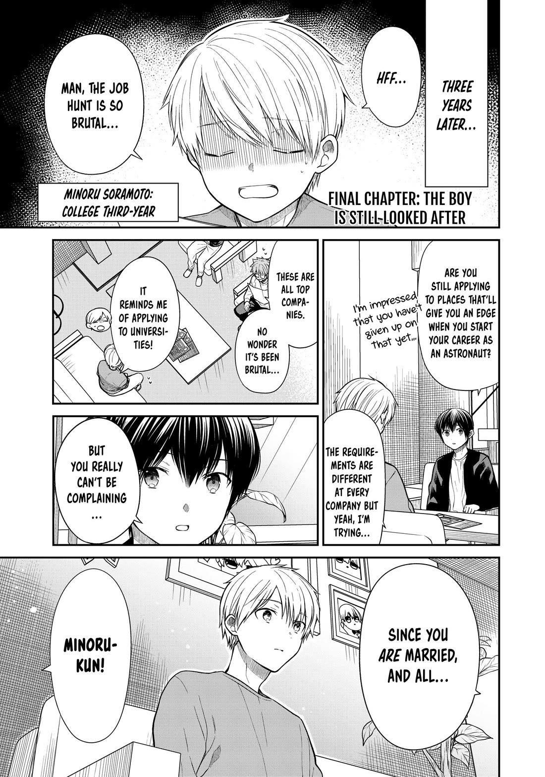 The Story Of An Onee-San Who Wants To Keep A High School Boy - Chapter 362 [End]