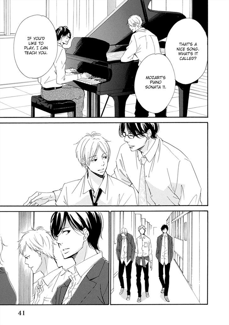 Hatsukoi Wa Gunjou Ni Tokeru - Chapter 2