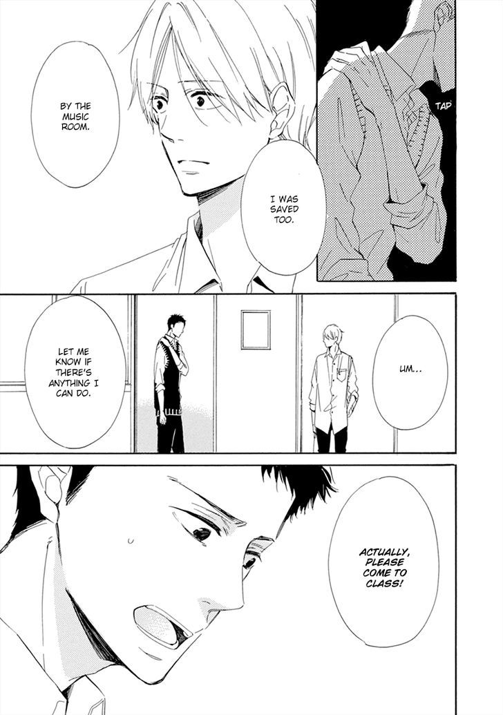 Hatsukoi Wa Gunjou Ni Tokeru - Chapter 2