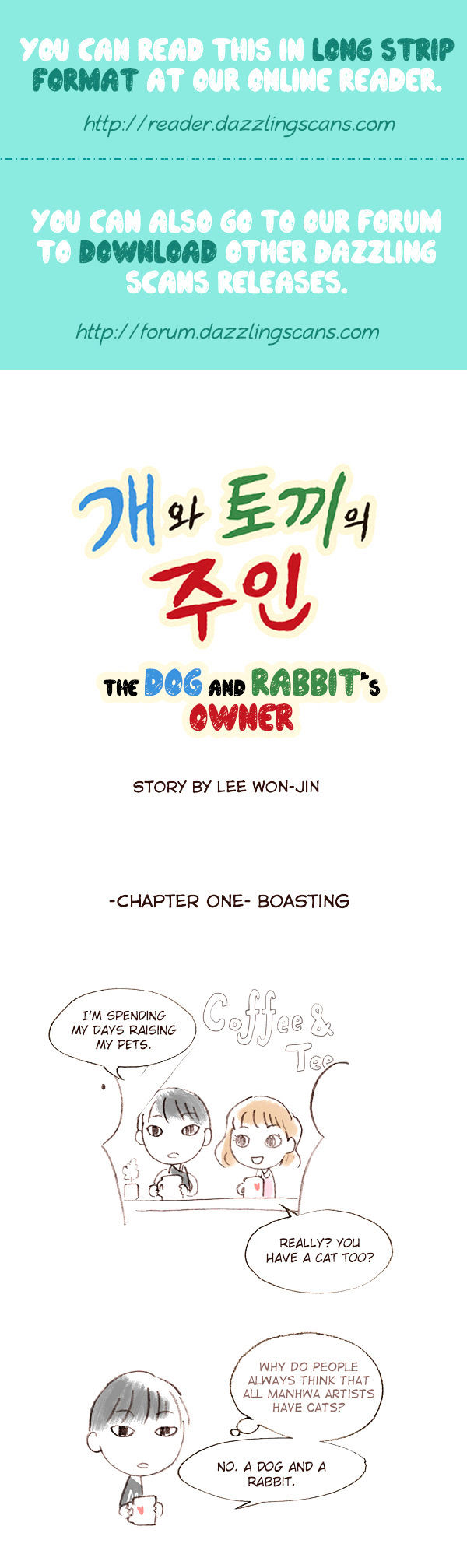 The Dog And Rabbit's Owner - Chapter 1