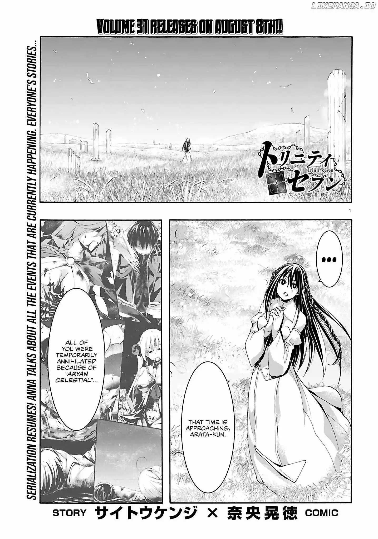 Trinity Seven: 7-Nin No Mahoutsukai - Chapter 156