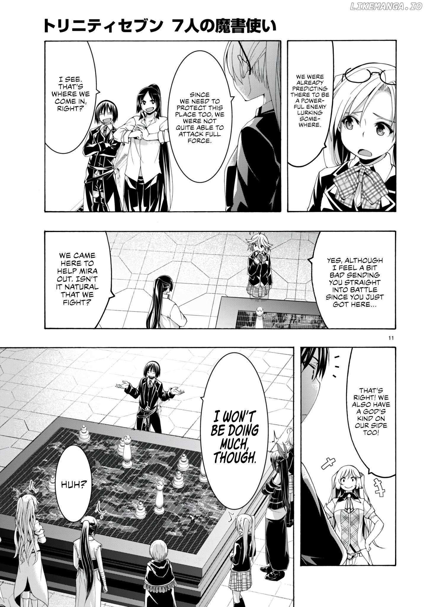 Trinity Seven: 7-Nin No Mahoutsukai - Chapter 149