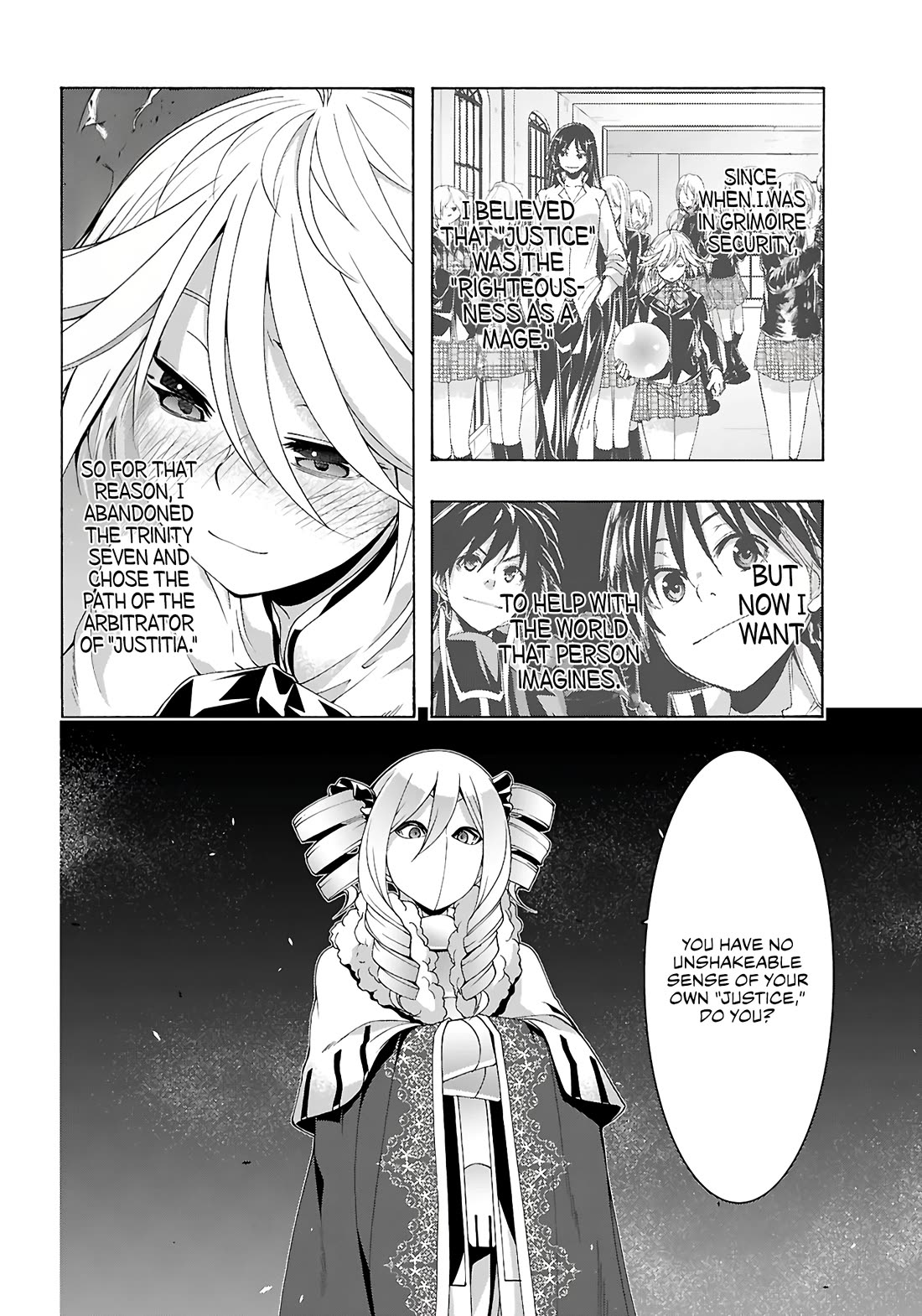 Trinity Seven: 7-Nin No Mahoutsukai - Chapter 157