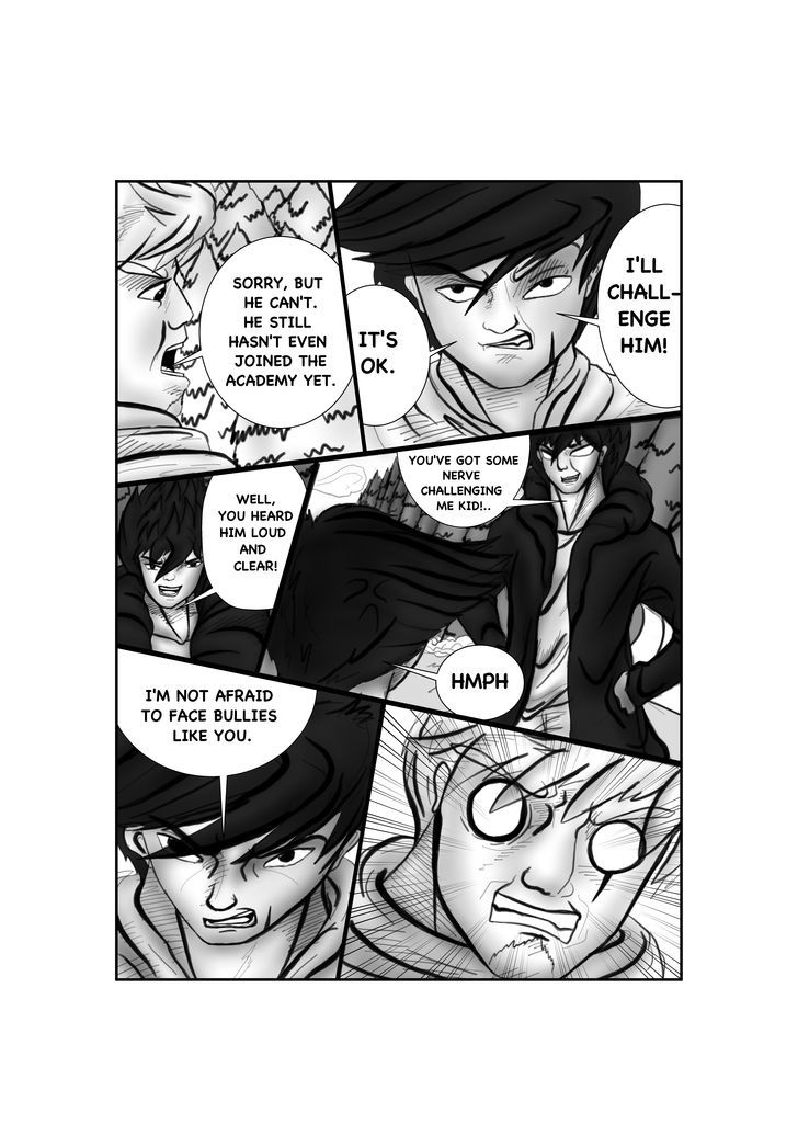 Gabriel - Vol.1 Chapter 8 : Anger Explodes! Gabriel Vs Raven