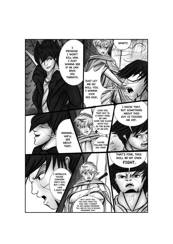 Gabriel - Vol.1 Chapter 8 : Anger Explodes! Gabriel Vs Raven