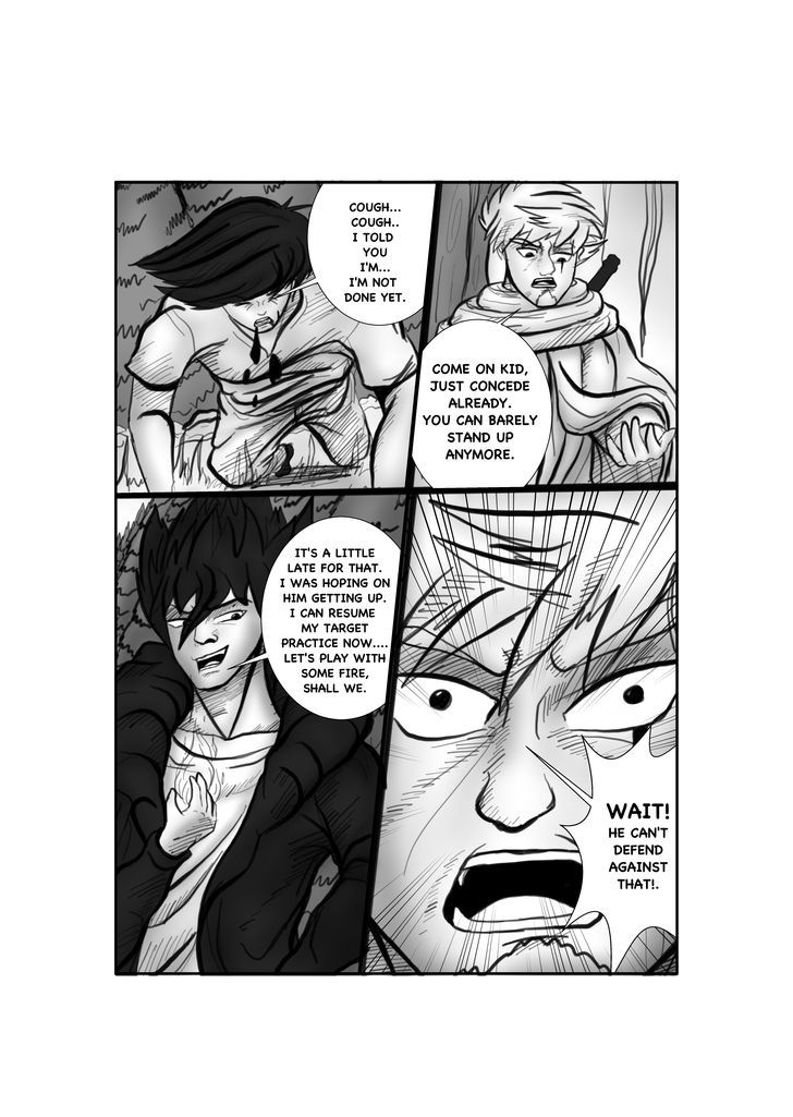 Gabriel - Vol.1 Chapter 8 : Anger Explodes! Gabriel Vs Raven