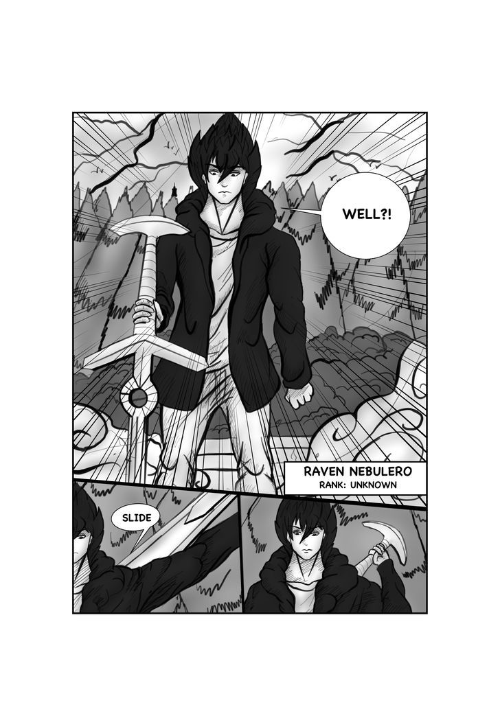 Gabriel - Vol.1 Chapter 7 : Enter Raven, Of The Blue Flames