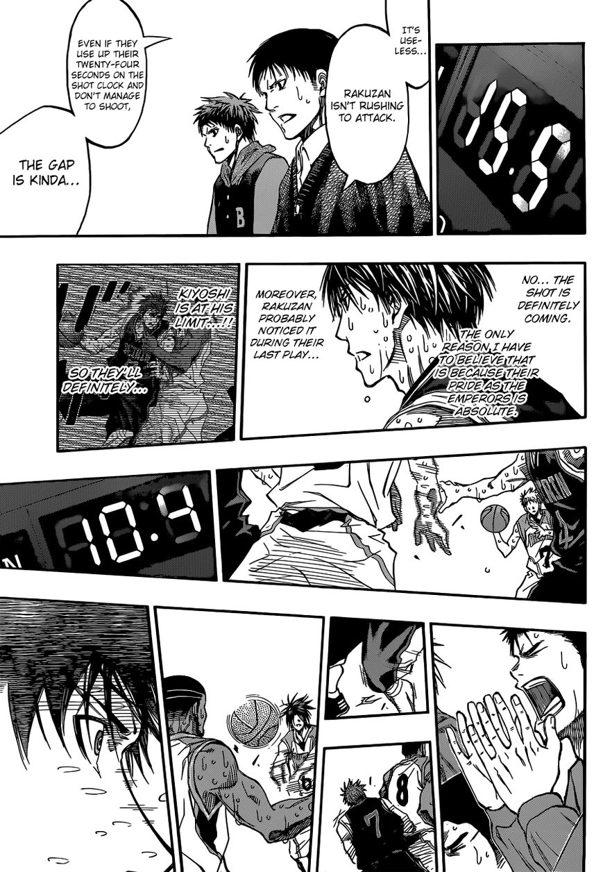 Kuroko No Basket - Vol.23 Chapter 272 : Risk It All!!