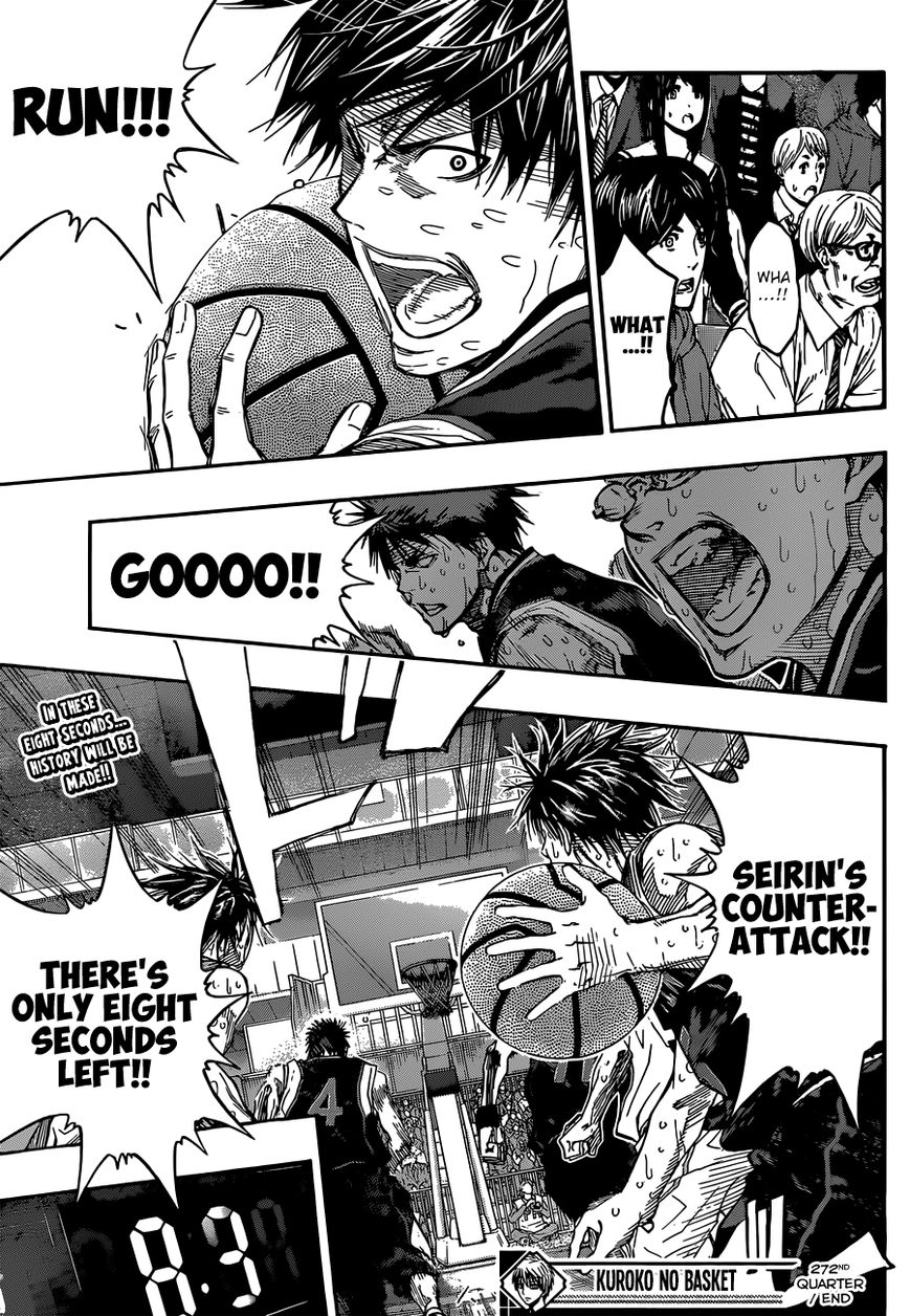 Kuroko No Basket - Vol.23 Chapter 272 : Risk It All!!