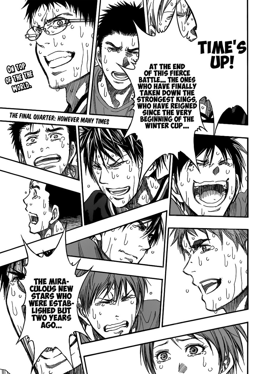 Kuroko No Basket - Vol.23 Chapter 275 : However Many Times