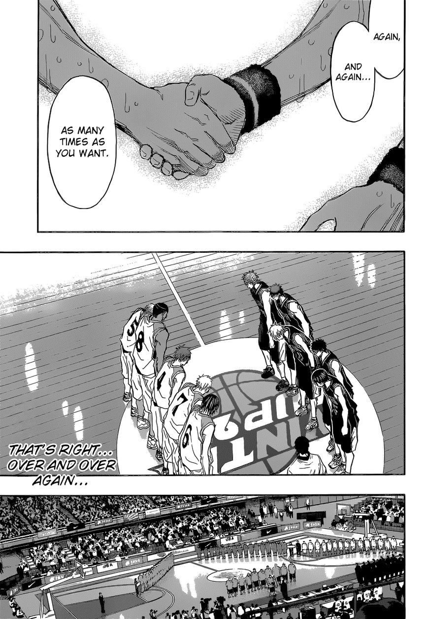 Kuroko No Basket - Vol.23 Chapter 275 : However Many Times