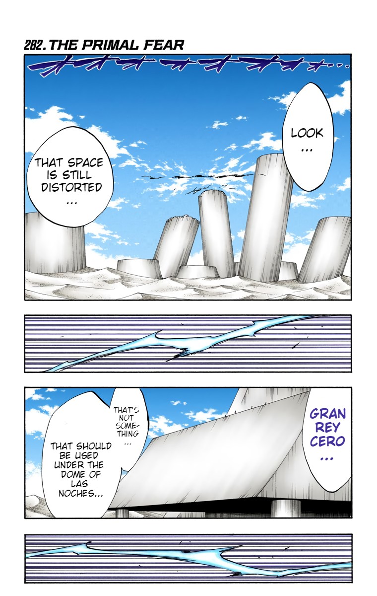 Bleach - Digital Colored Comics - Vol.32 Chapter 282: The Primal Fear