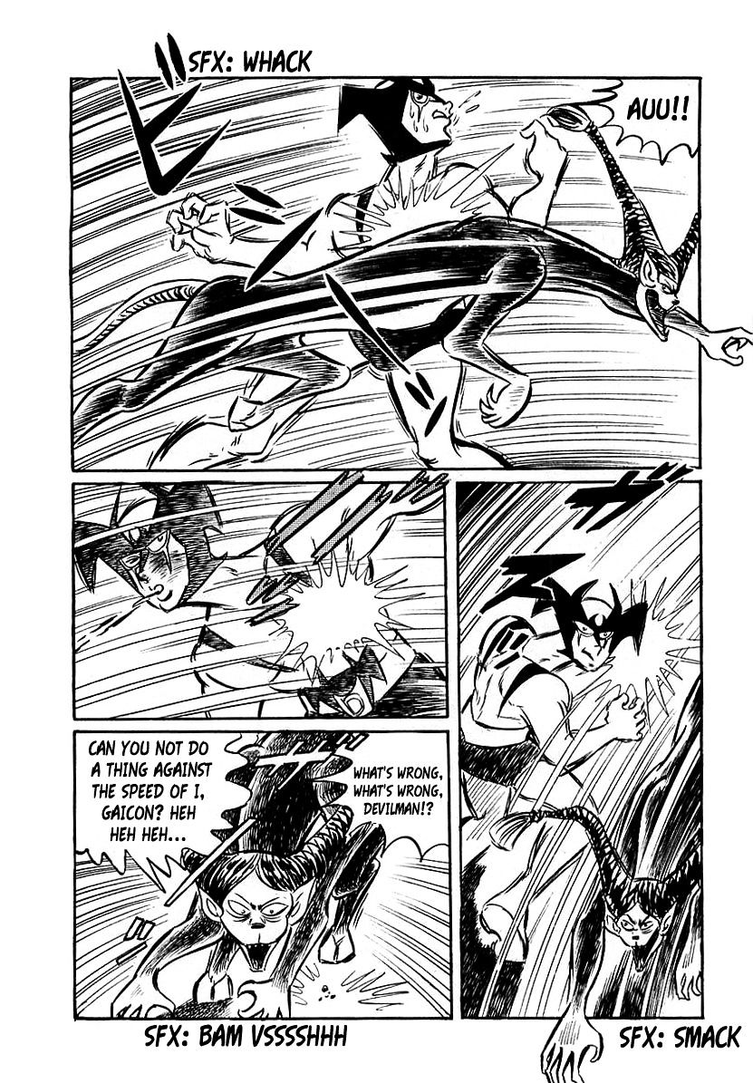 Devilman (Hirata Mitsuru) - Chapter 11 : The Wicked Gaicon