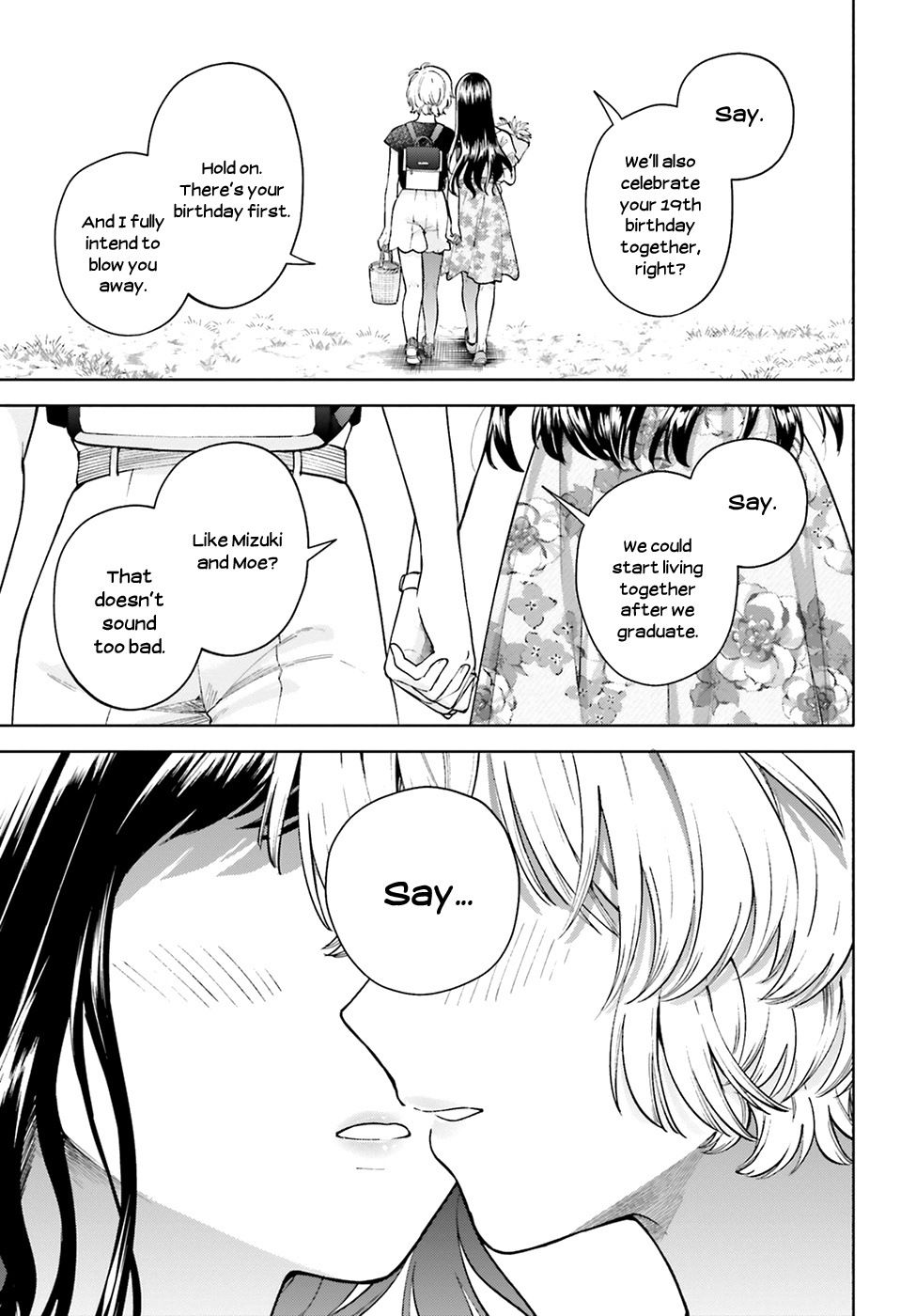 Ano Ko Ni Kiss To Shirayuri Wo - Vol.10 Chapter 50: A Kiss And A White Lily For Her