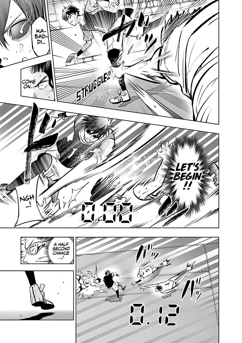 Burning Kabaddi - Vol.5 Chapter 43: 0.5 Seconds