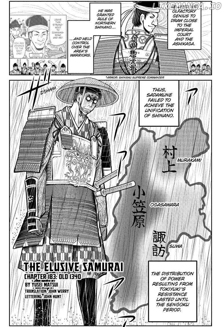 The Elusive Samurai (Official Version) - Chapter 183