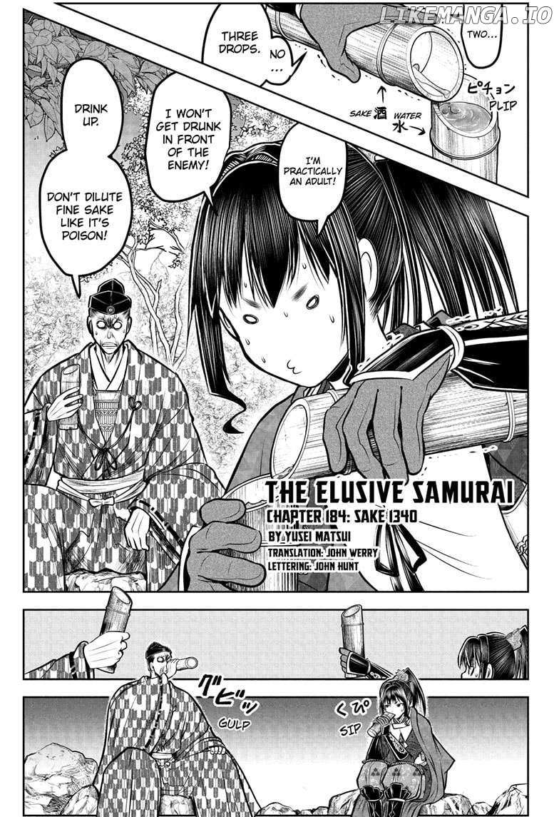 The Elusive Samurai (Official Version) - Chapter 184