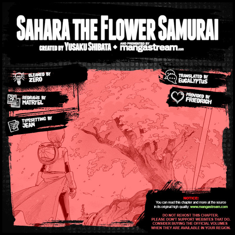 Sahara The Flower Samurai - Chapter 4 : A World Full Of Blooming Flowers [End]