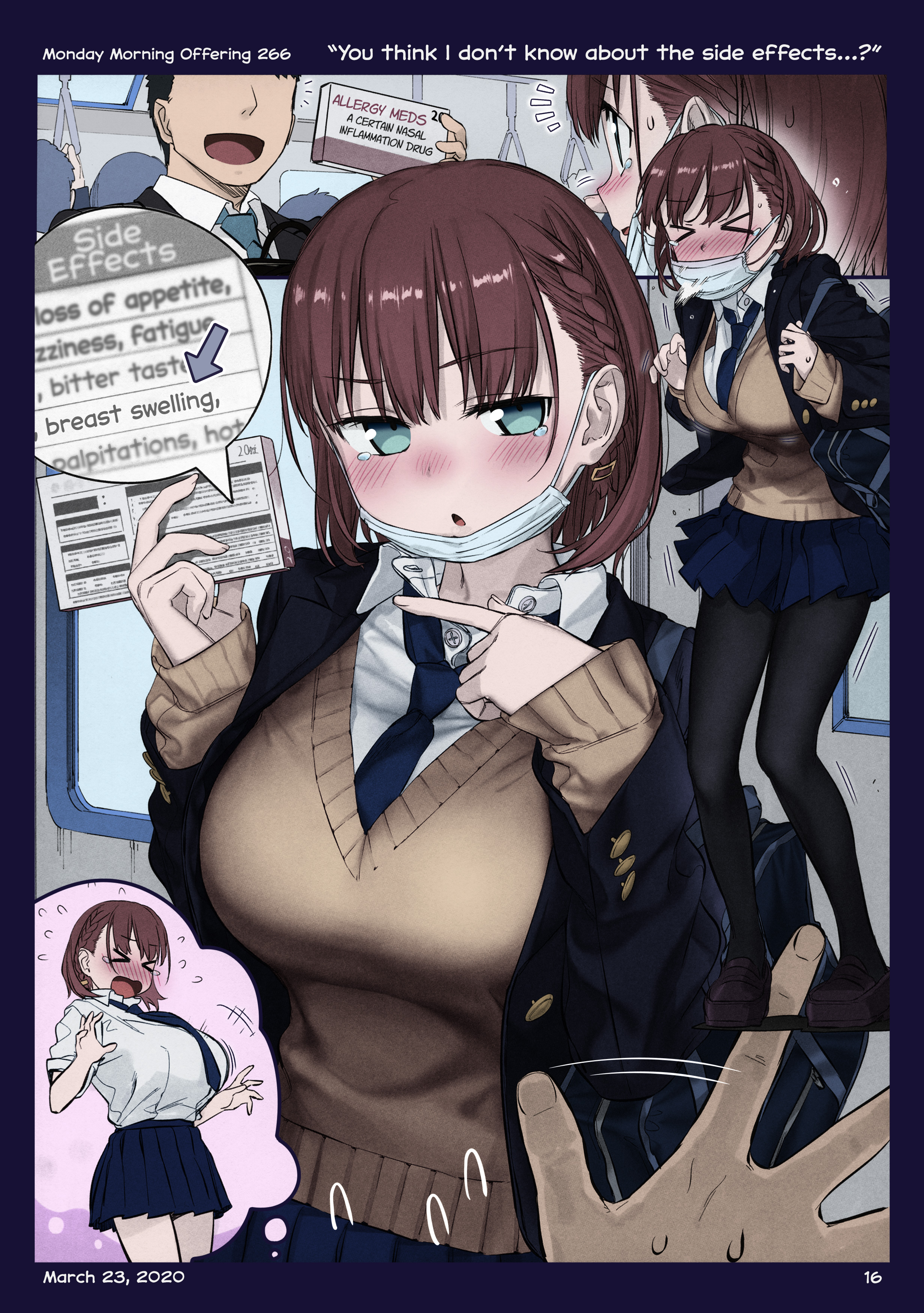 Getsuyoubi No Tawawa (Twitter Webcomic) (Fan Colored) - Vol.10 Chapter 36: Part X: Monday Morning Offerings (255-306)