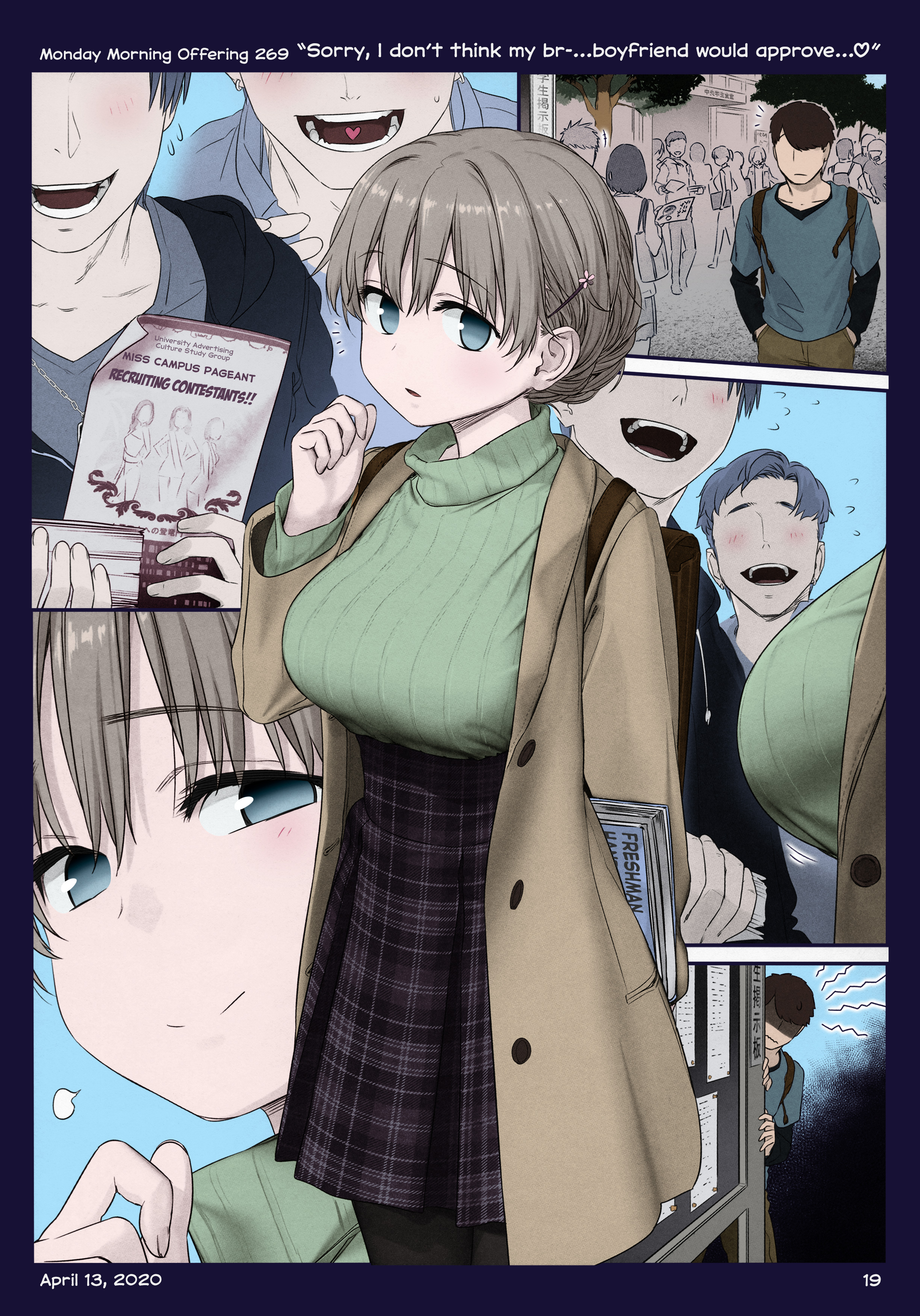 Getsuyoubi No Tawawa (Twitter Webcomic) (Fan Colored) - Vol.10 Chapter 36: Part X: Monday Morning Offerings (255-306)