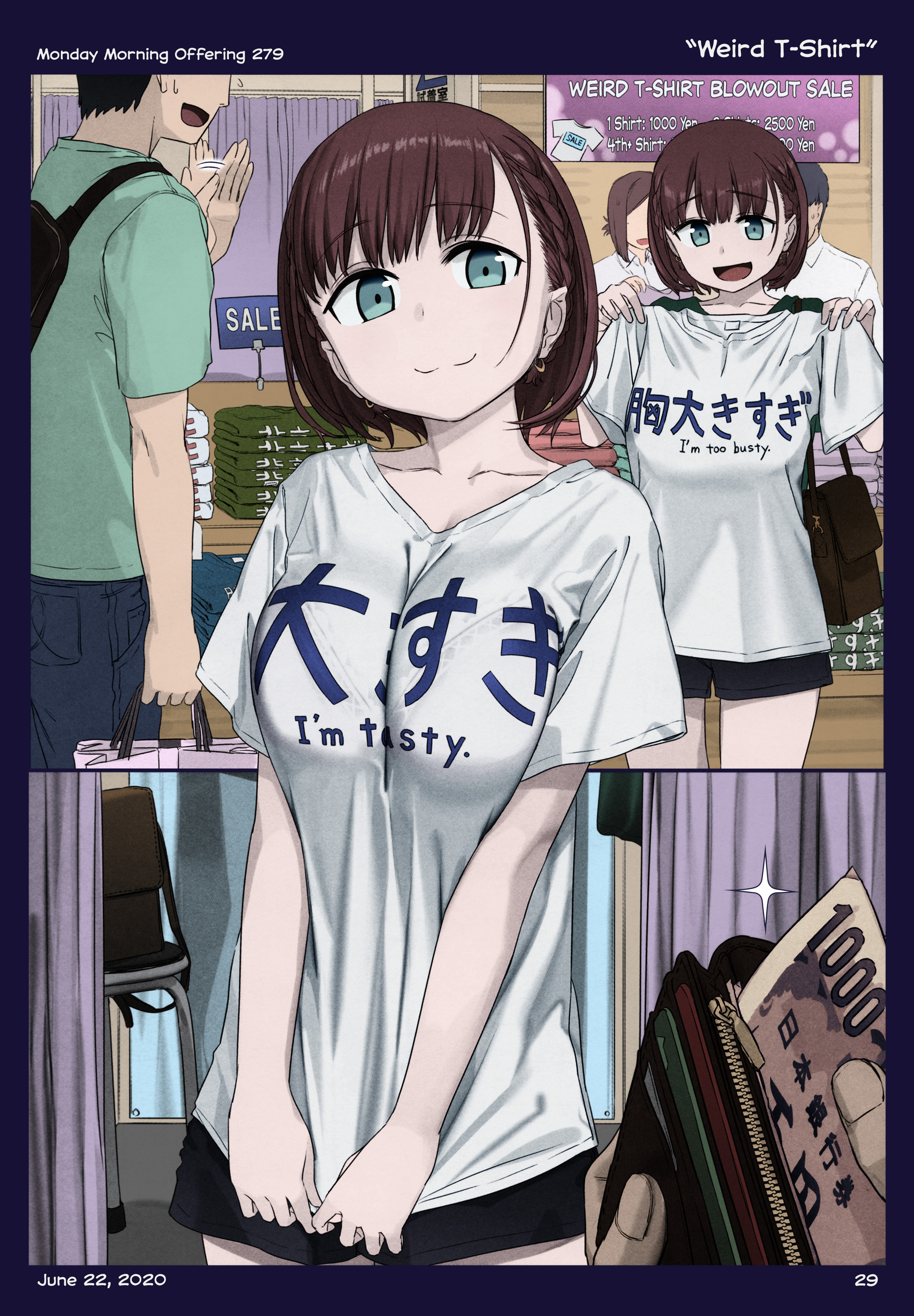 Getsuyoubi No Tawawa (Twitter Webcomic) (Fan Colored) - Vol.10 Chapter 36: Part X: Monday Morning Offerings (255-306)