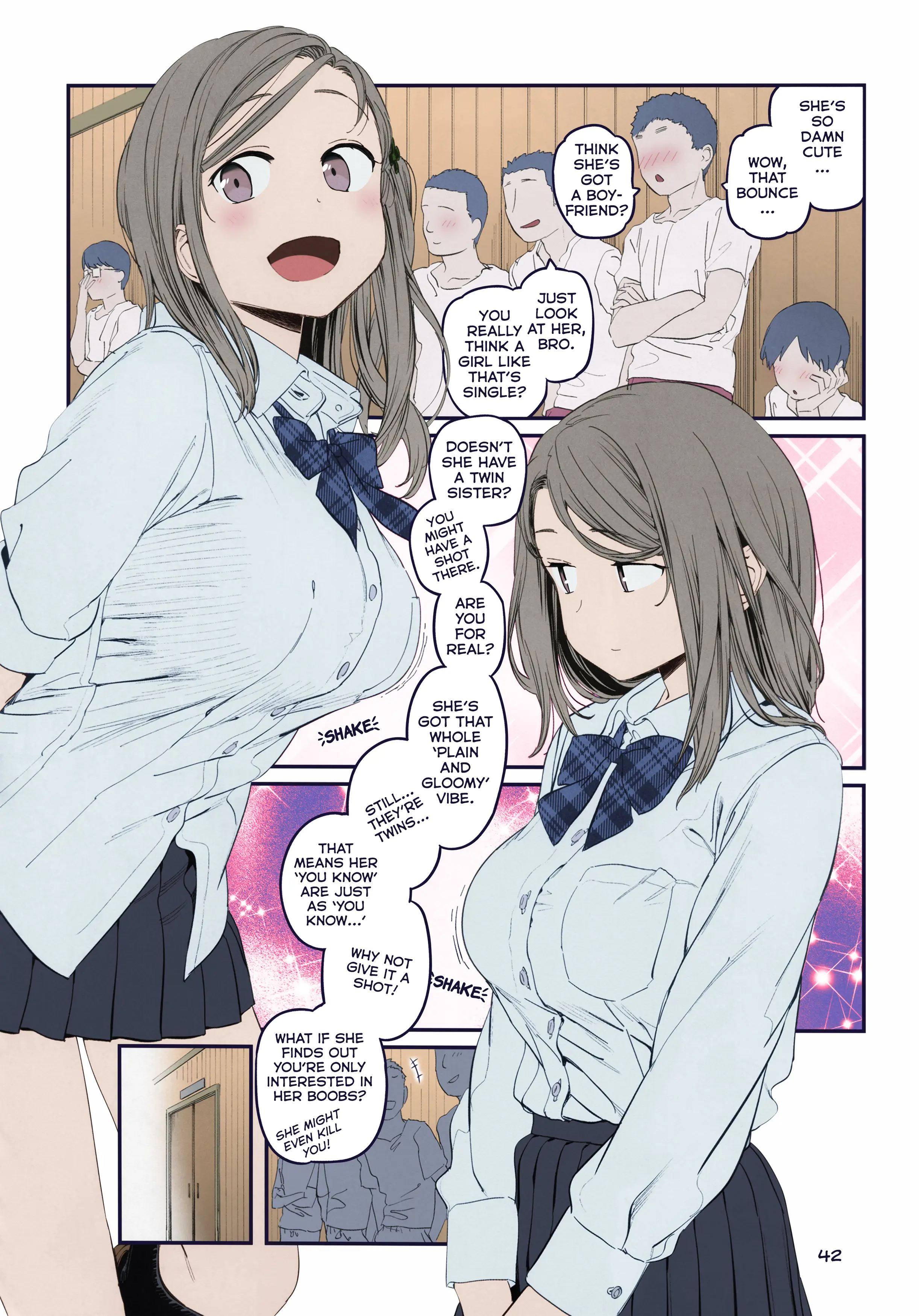 Getsuyoubi No Tawawa (Twitter Webcomic) (Fan Colored) - Vol.11 Chapter 39: Ch. 39 - Part Xi: Twins Manga