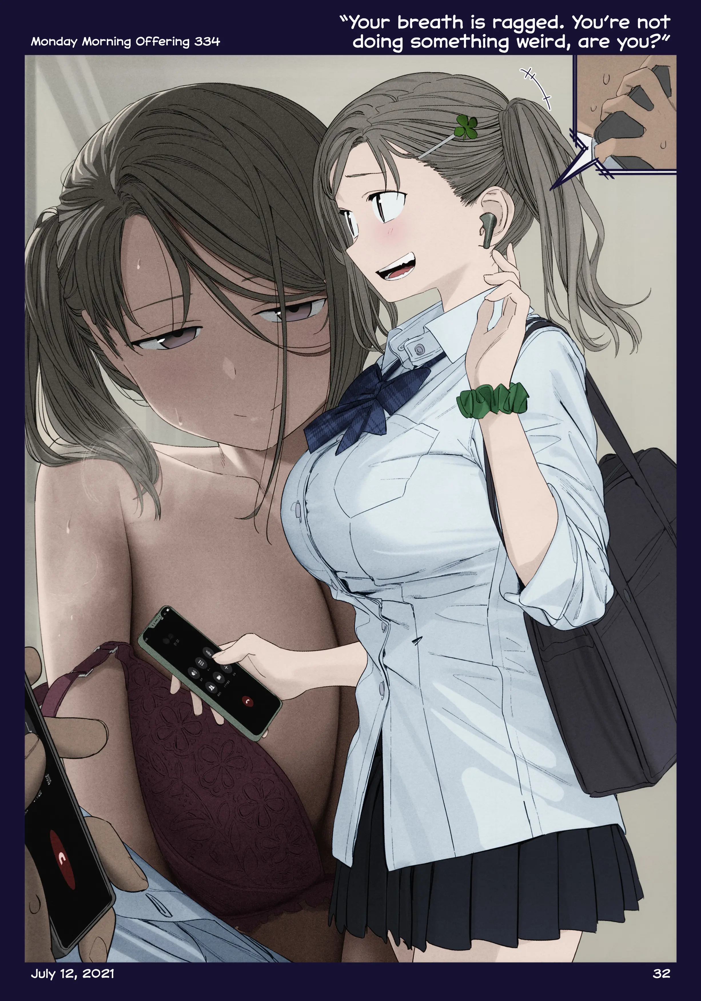 Getsuyoubi No Tawawa (Twitter Webcomic) (Fan Colored) - Vol.11 Chapter 38: Part Xi: Monday Morning Offerings (307-337)