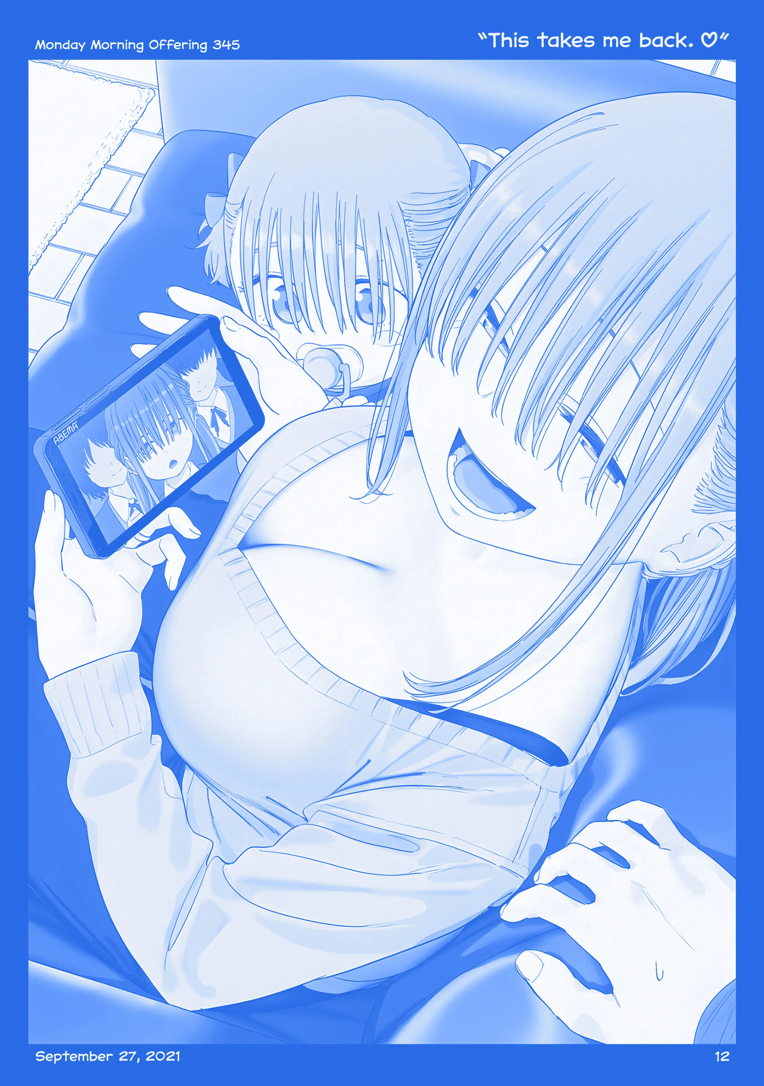 Getsuyoubi No Tawawa (Twitter Webcomic) (Fan Colored) - Vol.12 Chapter 40: Part Xii: Monday Morning Offerings (338-358)