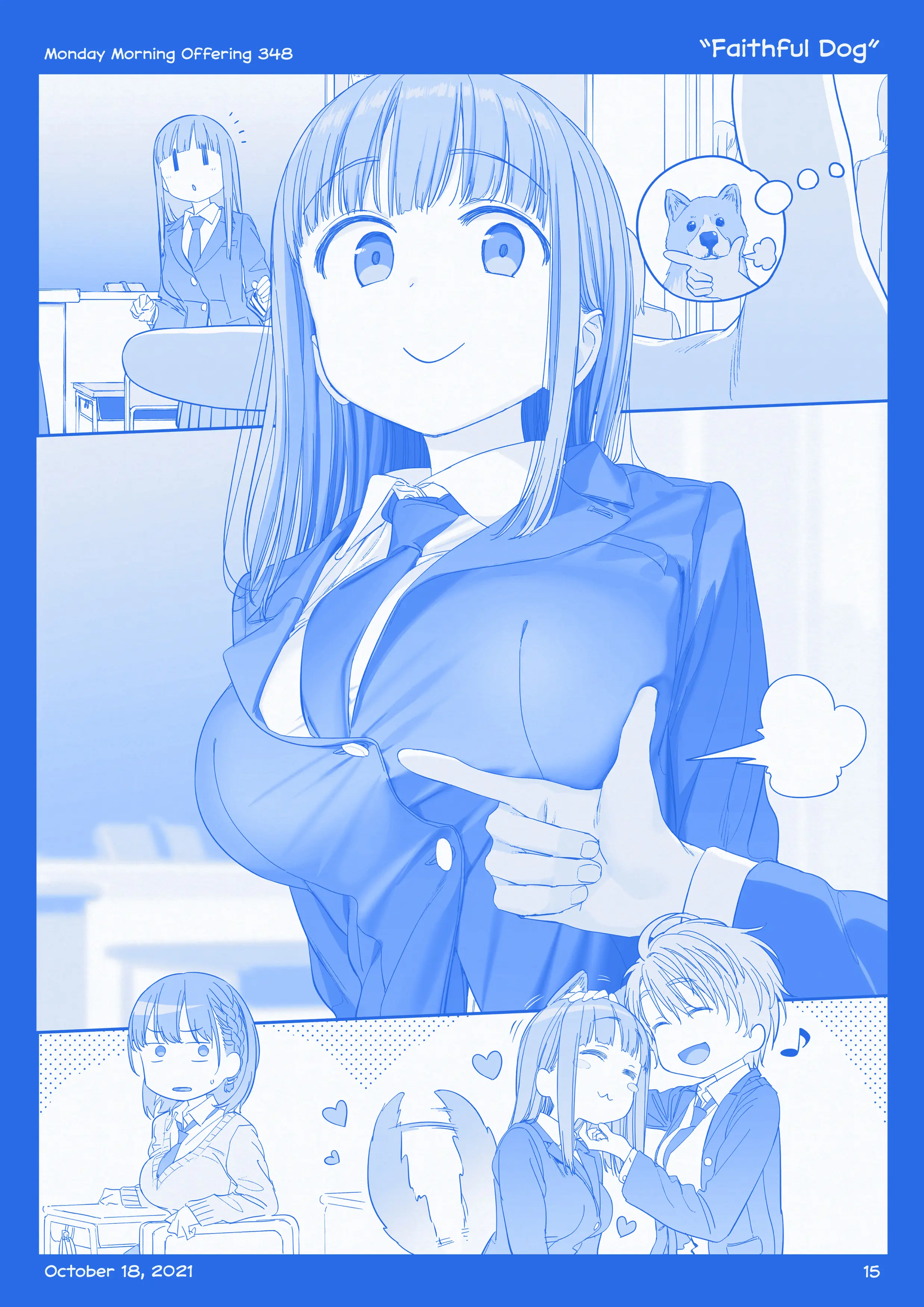 Getsuyoubi No Tawawa (Twitter Webcomic) (Fan Colored) - Vol.12 Chapter 40: Part Xii: Monday Morning Offerings (338-358)