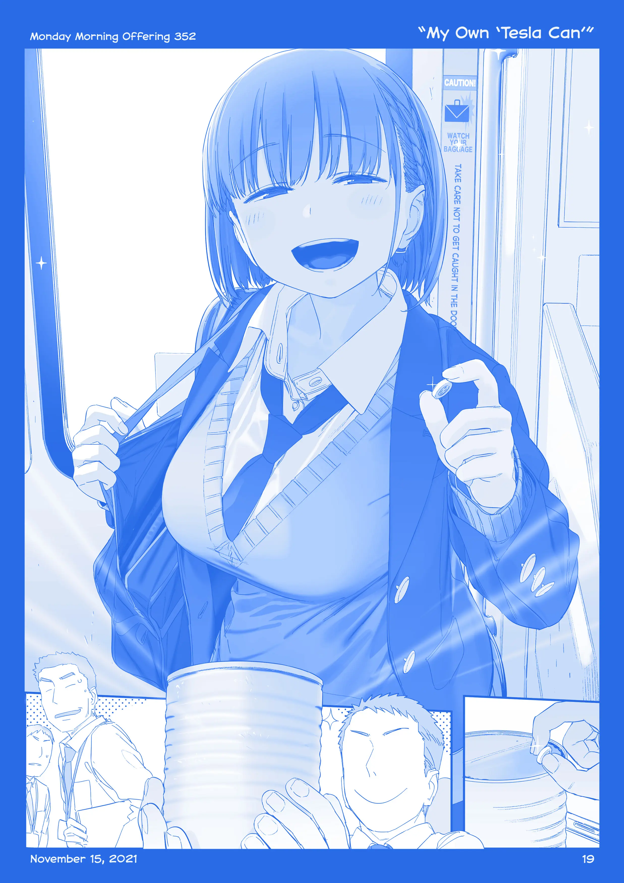 Getsuyoubi No Tawawa (Twitter Webcomic) (Fan Colored) - Vol.12 Chapter 40: Part Xii: Monday Morning Offerings (338-358)