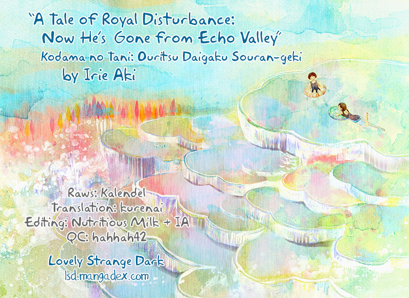 A Tale Of Royal Disturbance: Now He's Gone From Echo Valley - Vol.1 Chapter 7: Fuku’s Many Travels