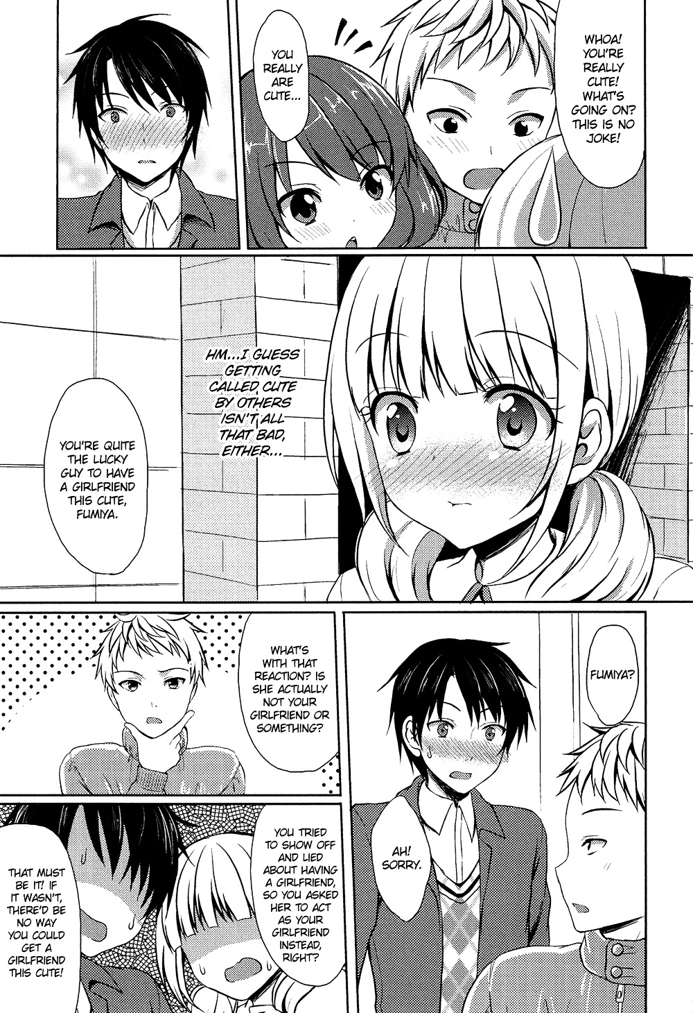 Oto Koi - Vol.1 Chapter 1 : Kanojo No Furi