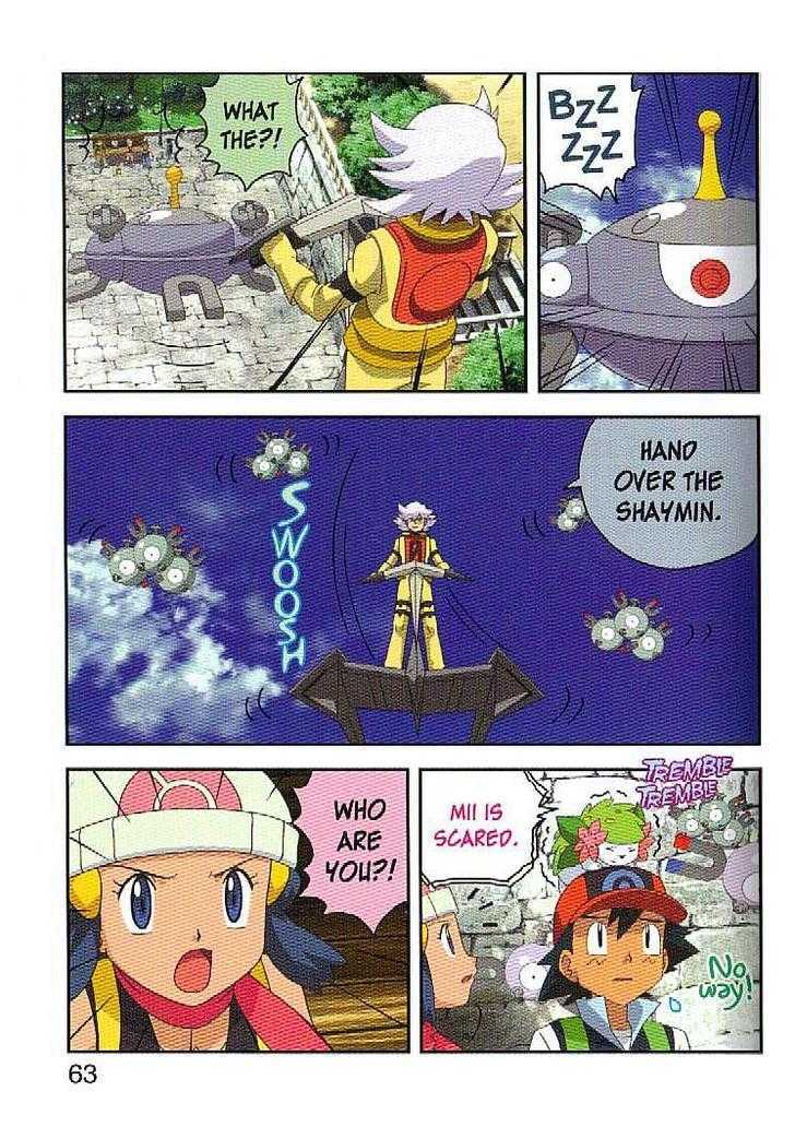 Pokemon: Giratina And The Sky Warrior! Ani-Manga - Chapter 3 : Shaymin S Voyage