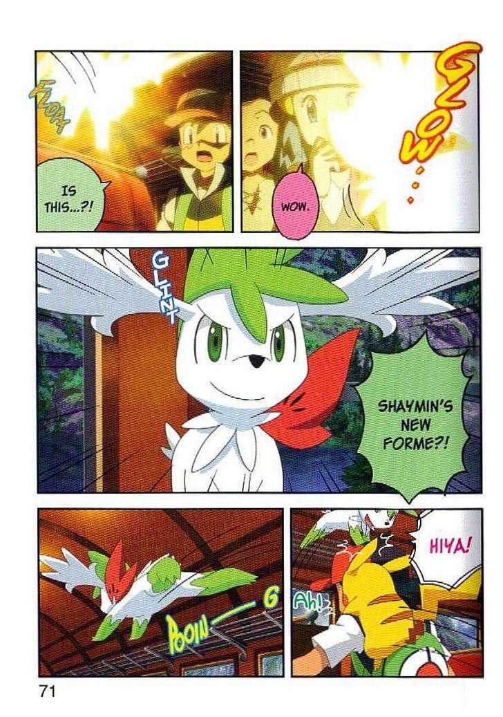 Pokemon: Giratina And The Sky Warrior! Ani-Manga - Chapter 3 : Shaymin S Voyage