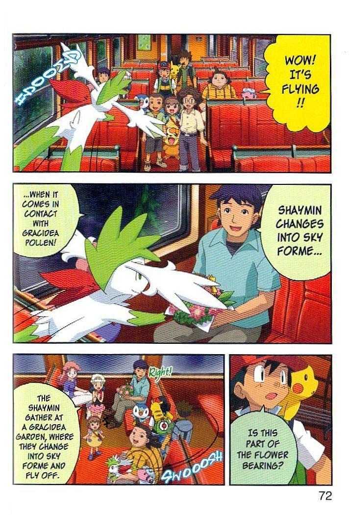 Pokemon: Giratina And The Sky Warrior! Ani-Manga - Chapter 3 : Shaymin S Voyage